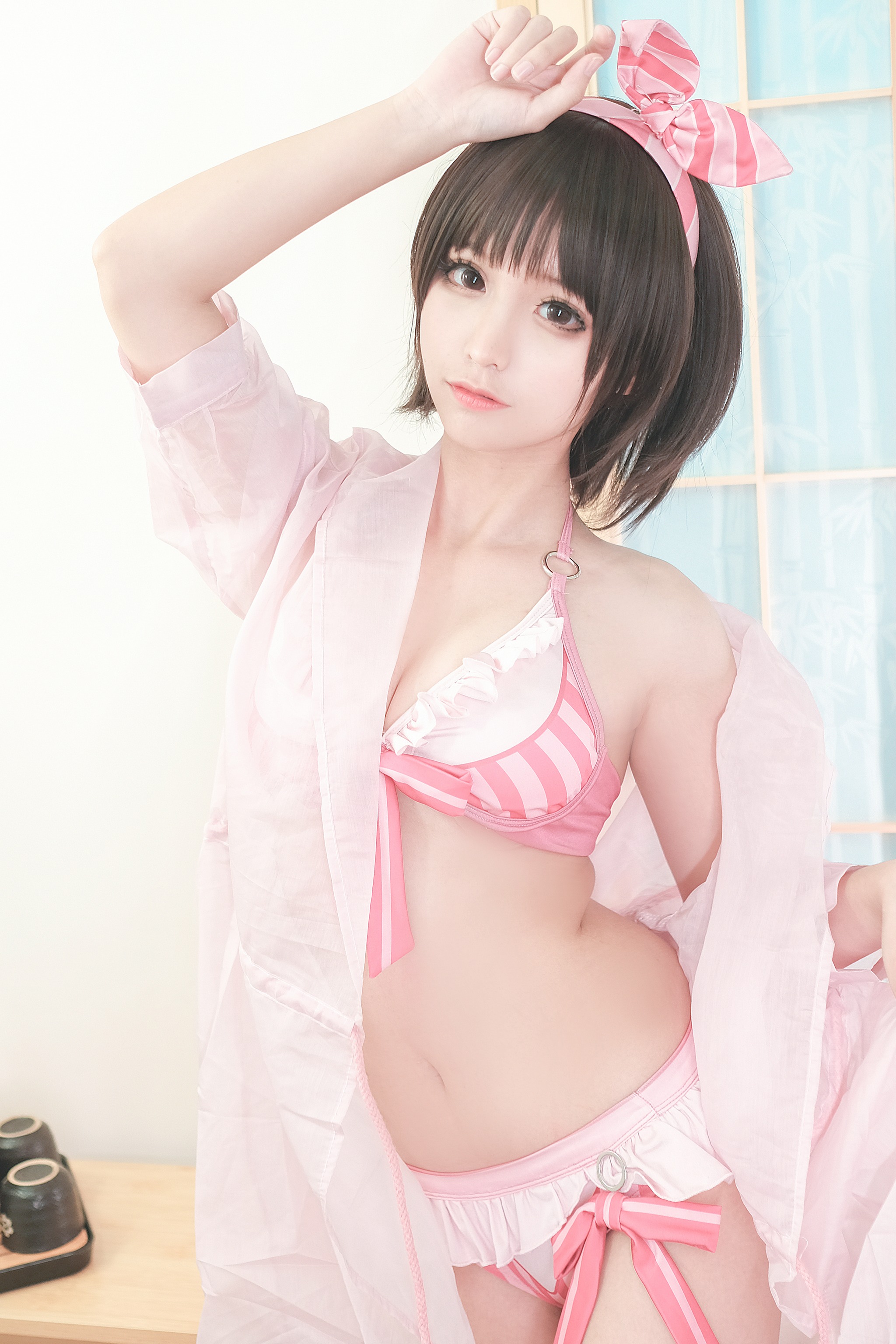 蠢沫沫 - NO.036 加藤惠泳装[40P]-XikXak
